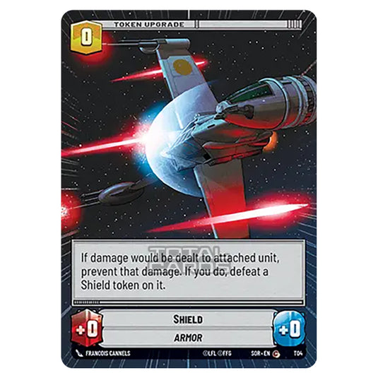 Star Wars Unlimited - Spark of Rebellion - Shield (Common) - T04 (Hyperspace)