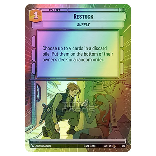 Star Wars Unlimited - Spark of Rebellion - Restock (Common) - 510 (Hyperspace Foil)