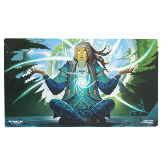 Gamegenic - Magic The Gathering - Secrets of Strixhaven - Prime Playmat - Tam, Observant Sequencer