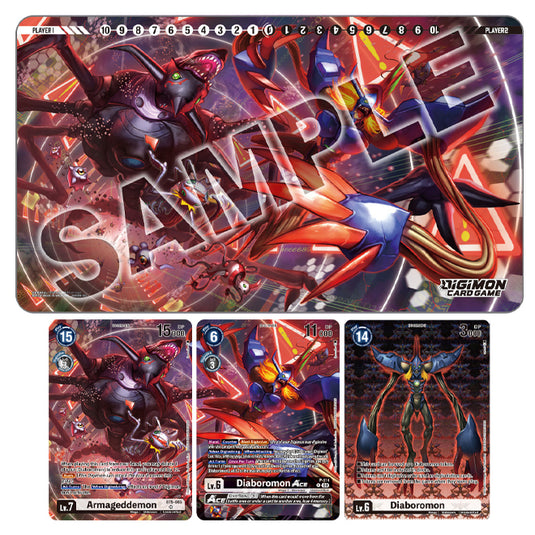 Digimon Card Game - Tamers Goods Set - Diaboromon (PB16)