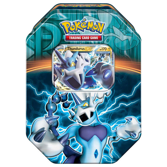 Pokemon - Thundurus EX - Team Plasma Tin