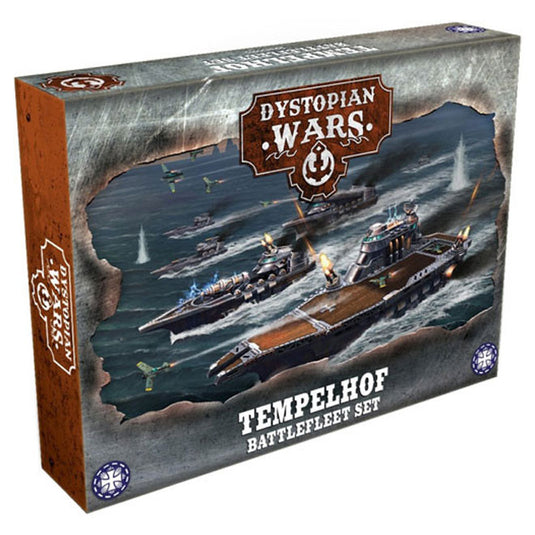 Dystopian Wars - Tempelhof Battlefleet Set
