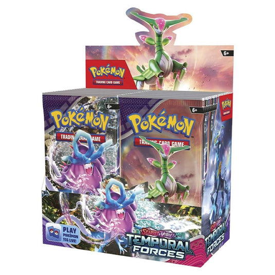 Pokemon - Scarlet & Violet - Temporal Forces - Booster Box (36 Boosters)
