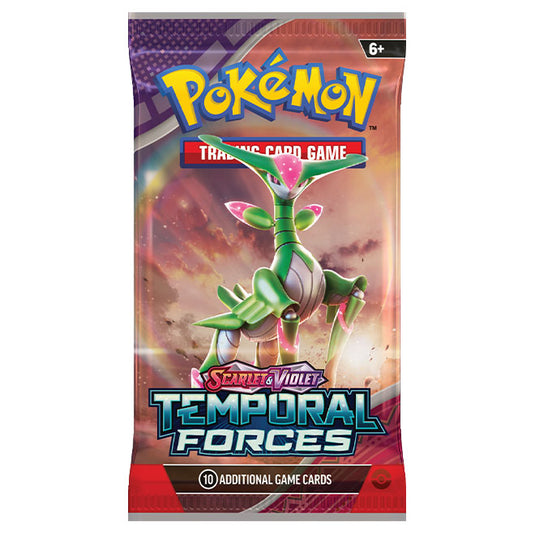 Pokemon - Scarlet & Violet - Temporal Forces - Elite Trainer Box - Iron Leaves