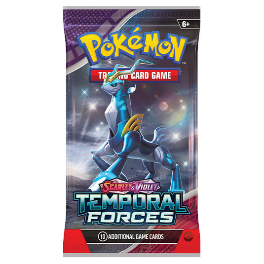 Pokemon - Scarlet & Violet - Temporal Forces - Elite Trainer Box - Iron Leaves
