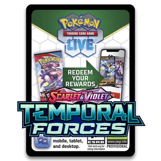 Pokemon - Temporal Forces - Online Code Card