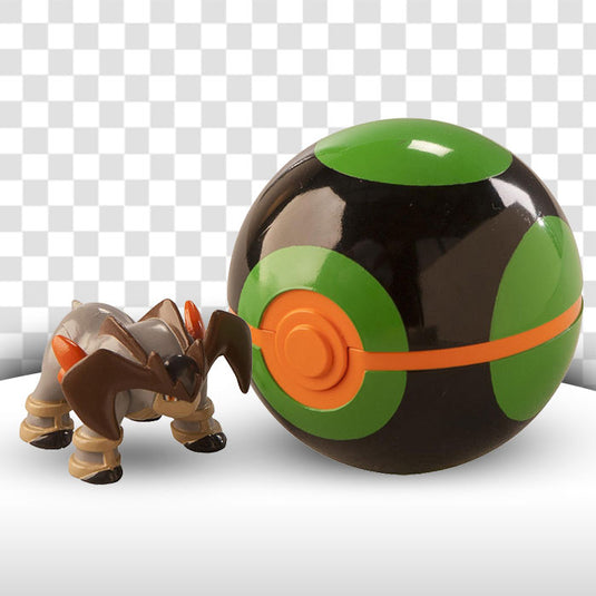 Pokemon - Clip 'n' Carry Pokeball - Terrakion + Dusk Ball