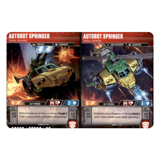 Transformers - Rise of the Combiners - Autobot Springer - SRT007