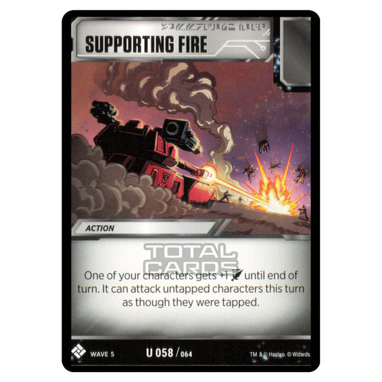 Transformers - Titan Masters Attack - Supporting Fire - 058