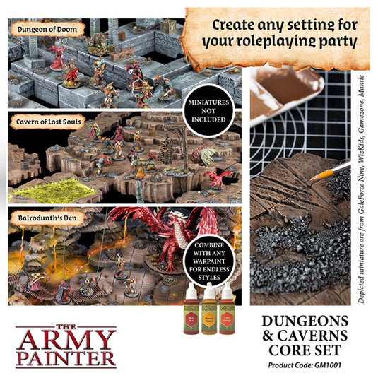 The Army Painter - Gamemaster Dungeons & Caverns Core Set