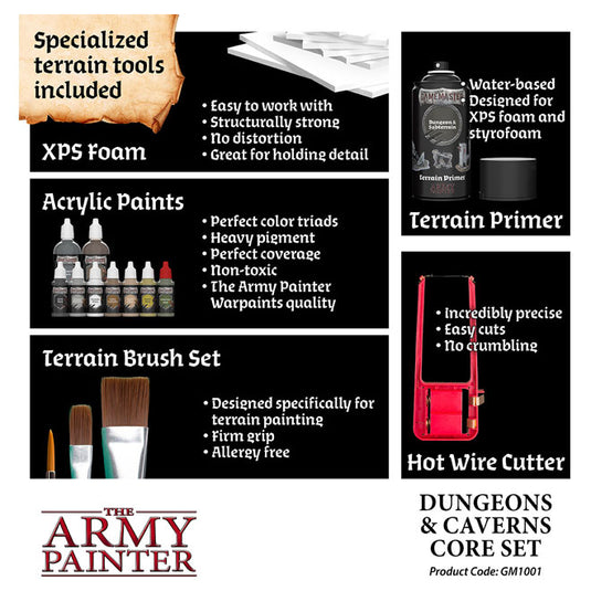 The Army Painter - Gamemaster Dungeons & Caverns Core Set