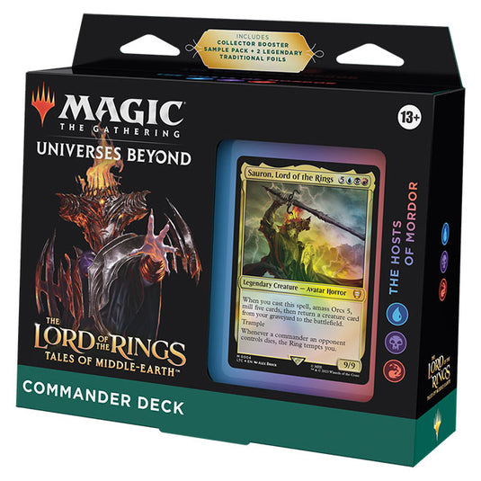 Magic the Gathering - The Lord of the Rings - Tales of Middle-Earth - Commander Deck - The Hosts of Mordor