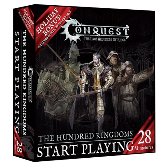 Conquest - The last Argument of Kings - Hundred Kingdoms - Start Playing Holiday Gift Set