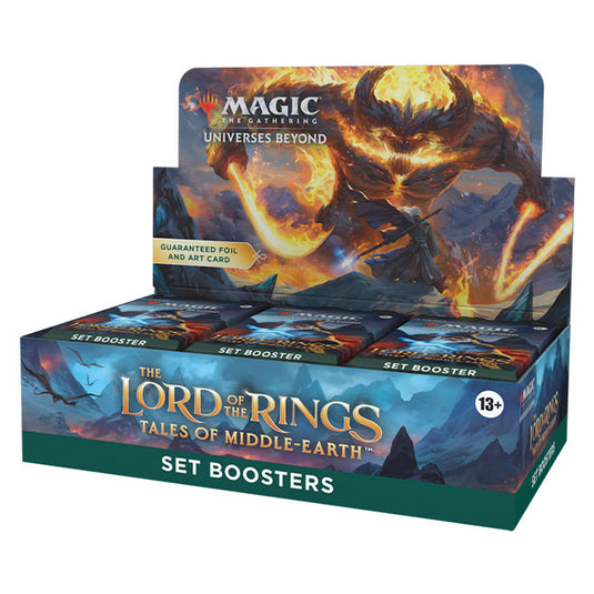 Magic the Gathering - The Lord of the Rings - Tales of Middle-Earth - Set Booster Box (30 Packs)