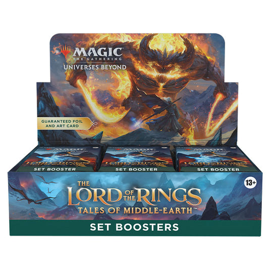 Magic the Gathering - The Lord of the Rings - Tales of Middle-Earth - Set Booster Box (30 Packs)