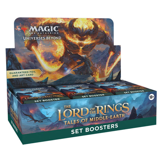 Magic the Gathering - The Lord of the Rings - Tales of Middle-Earth - Set Booster Box (30 Packs)