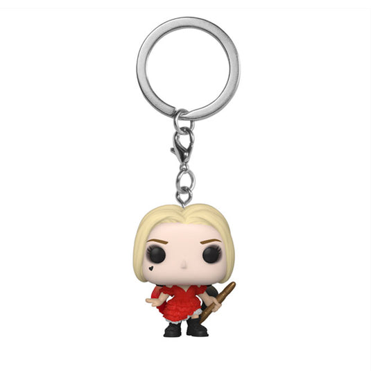 Funko POP! Keychain - The Suicide Squad - Harley Quinn (Damaged Dress)