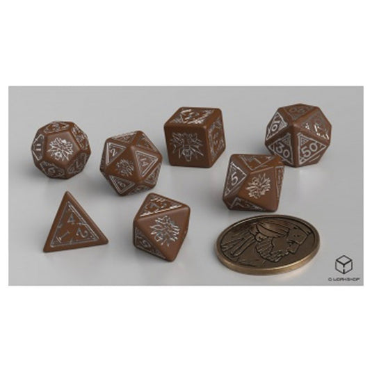 The Witcher Dice Set Geralt - The Roach's companion