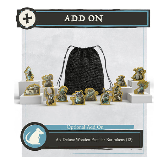 The Ratcatcher - 12 Peculiar Rat Tokens