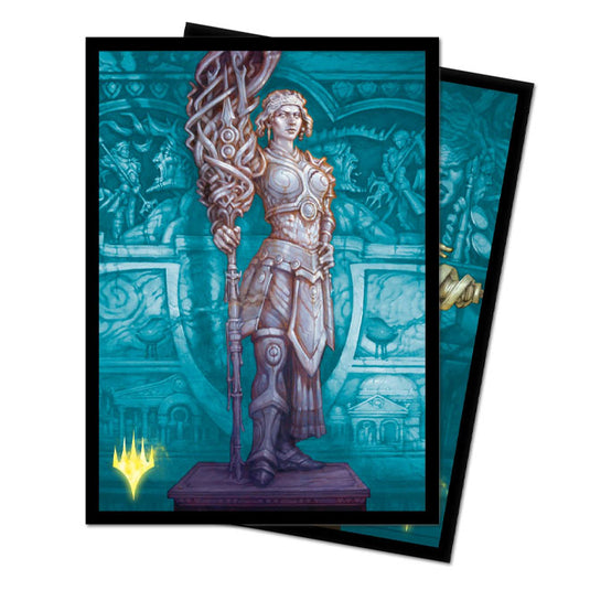 Ultra Pro - Standard Sleeves - Magic: The Gathering - Theros: Beyond Death - Alt Art Elspeth, Sun's Nemesis (100 Sleeves)