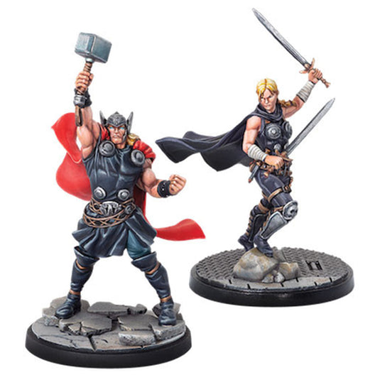 Marvel Crisis Protocol - Thor and Valkyrie