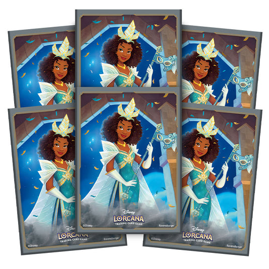 Lorcana Tiana Card Sleeves Fanned
