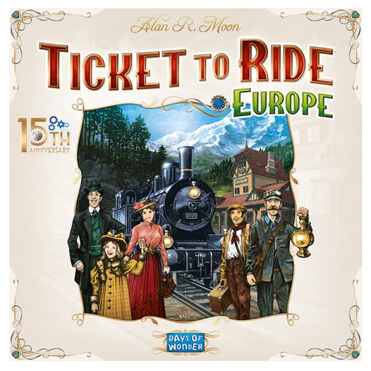 Ticket to Ride - Europe (15th Anniversary) - Graded