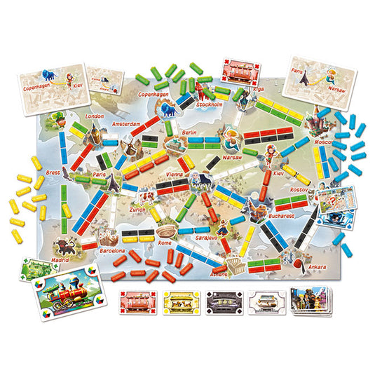 Ticket to Ride - Days of Wonder - First Journey - Europe