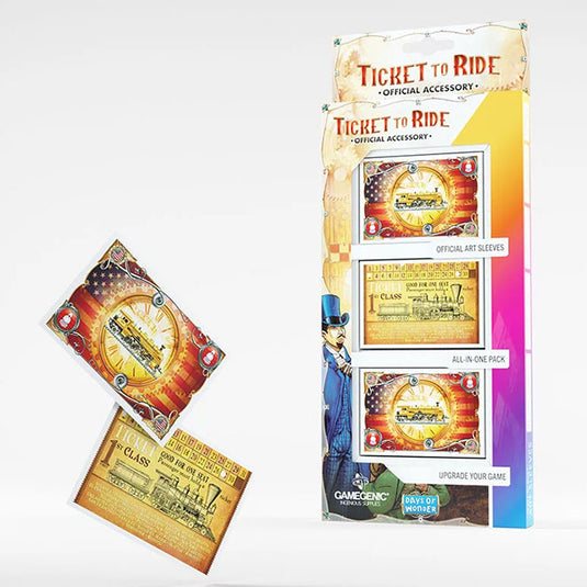 Gamegenic - Ticket to Ride Art Sleeves (152 Sleeves)