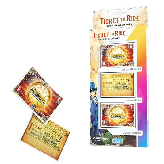 Gamegenic - Ticket to Ride Art Sleeves (152 Sleeves)