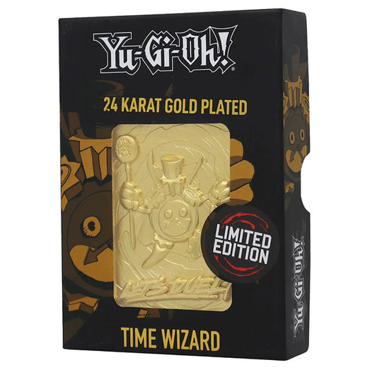 Yu-Gi-Oh! Limited Edition 24K Gold Plated Collectible - Time Wizard