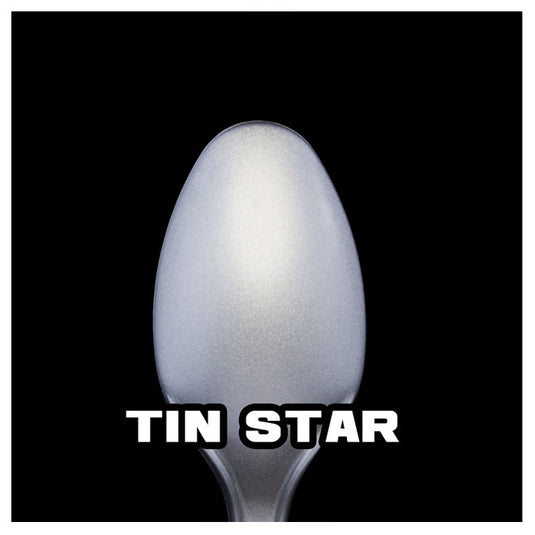Turbo Dork Paints - Metallic Acrylic Paint 20ml Bottle - Tin Star