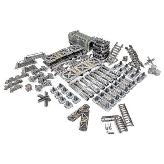 Tinkerturf - Sci-Fi Industrial Starter Set - Neutral Theme