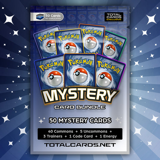 Pokemon - Mystery Card Bundle - 50 Cards!
