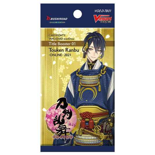 Cardfight!! Vanguard - OverDress - Touken Ranbu -ONLINE- 2021 - Title Booster Pack