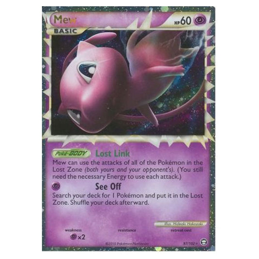 Pokemon - HGSS - Triumphant - Mew 97/102