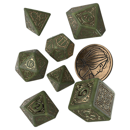 The Witcher - Dice Set - Triss - The Fourteenth of the Hill