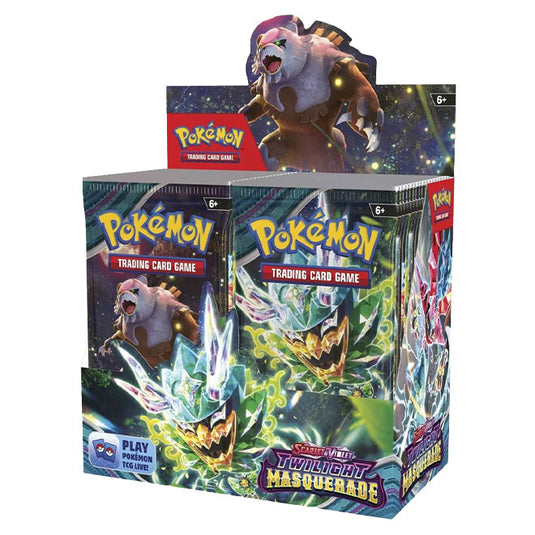 Pokemon - Scarlet & Violet - Twilight Masquerade - Booster Box (36 Boosters)