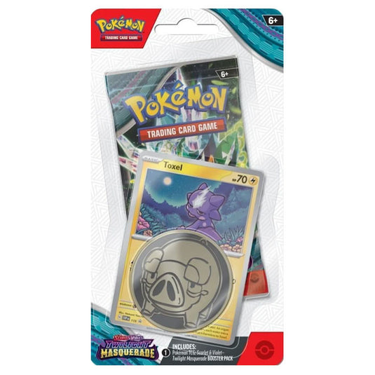 Pokemon - Scarlet & Violet - Twilight Masquerade - Checklane Blister - Toxel