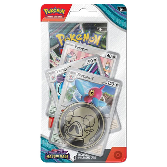 Pokemon - Scarlet & Violet - Twilight Masquerade - Premium Checklane Blister - Porygon-Z