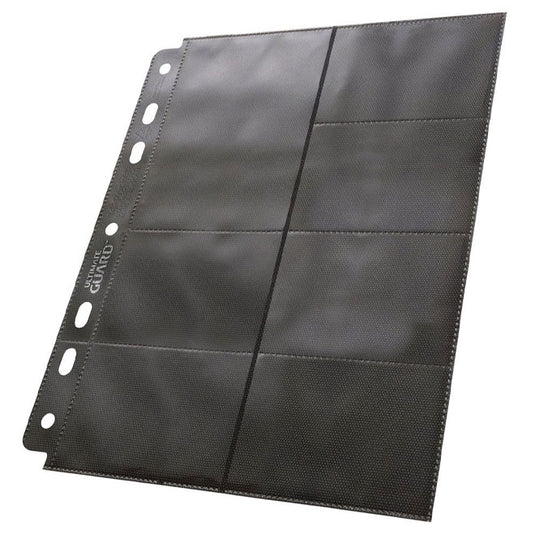 Ultimate Guard - 14-Pocket Pages - Standard & Mini American Size - Black (10)