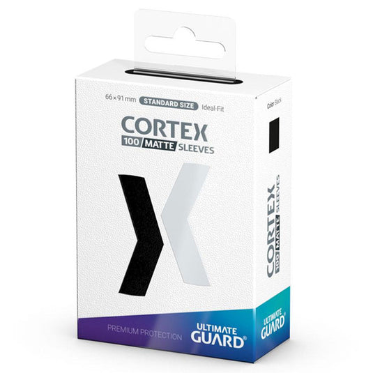 Ultimate Guard - Cortex Sleeves Standard Size - Matte Black (100 Sleeves)