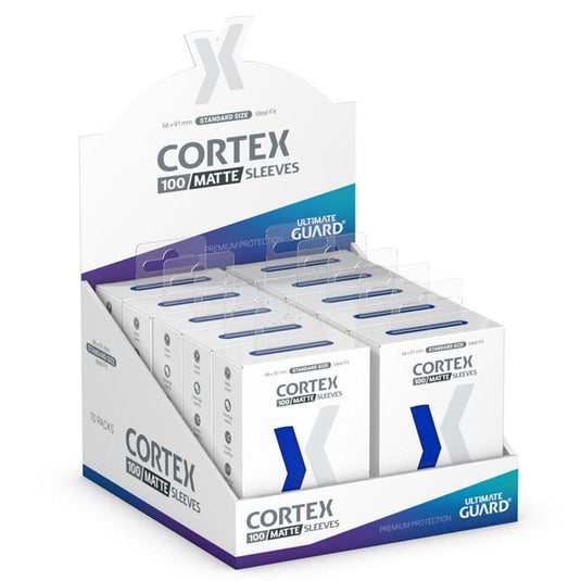 Ultimate Guard - Cortex Sleeves Standard Size - Matte Blue (100 Sleeves)