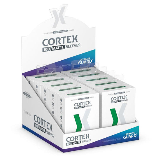 Ultimate Guard - Cortex Sleeves Standard Size - Matte Green (100 Sleeves)
