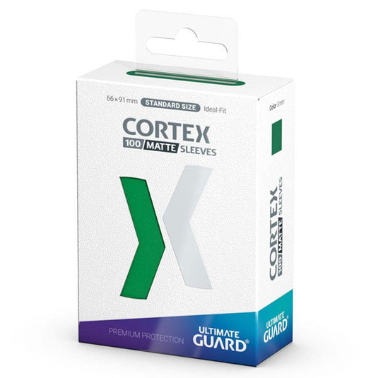 Ultimate Guard - Cortex Sleeves Standard Size - Matte Green (100 Sleeves)