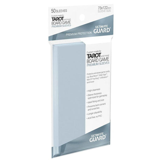 Ultimate Guard - Premium Soft Sleeves - Board Game Cards - Tarot Cards (50)