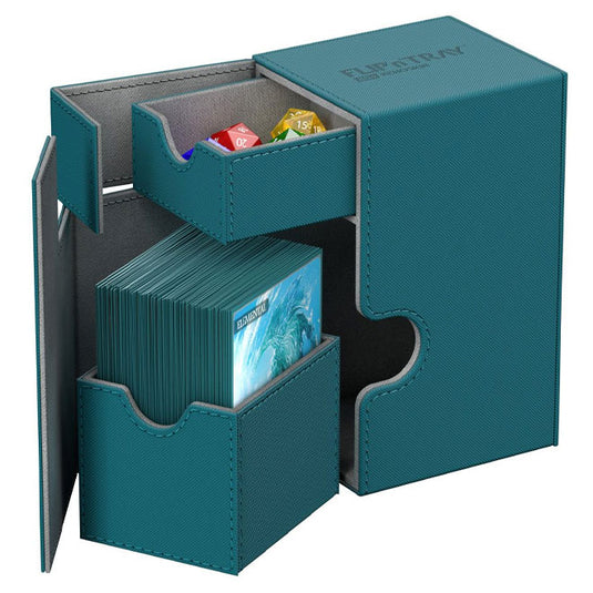 Ultimate Guard - FLIP'n'TRAY Xenoskin Deck Case 80+ - Petrol