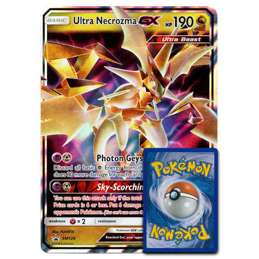 Pokemon - Ultra Necrozma-GX - (Oversized Promo SM126)