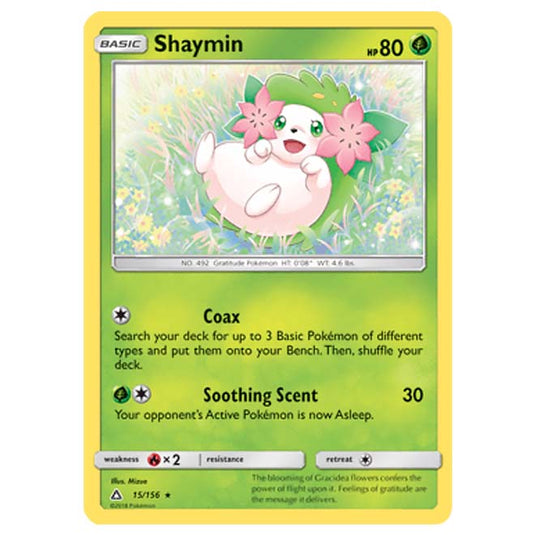 Pokemon - Sun & Moon - Ultra Prism - Shaymin - 15/156