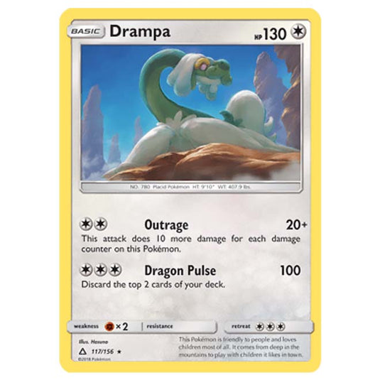 Pokemon - Sun & Moon - Ultra Prism - Drampa - 117/156